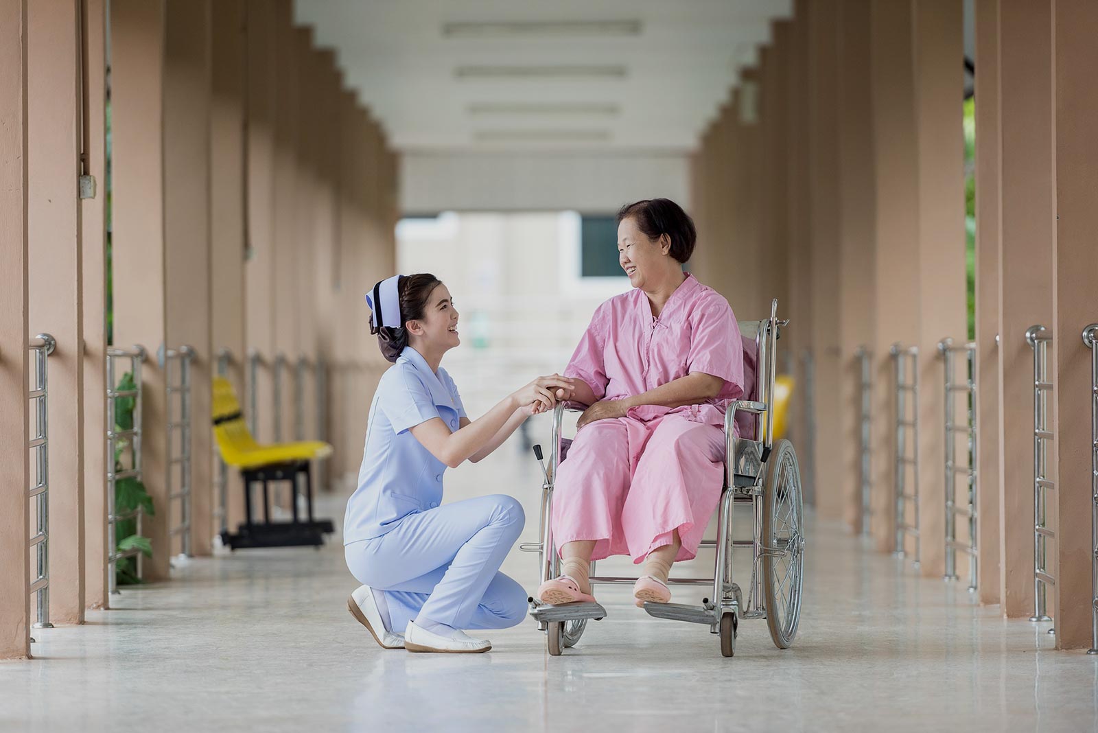 Patient and sister image